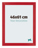 Mura MDF Photo Frame 46x61cm Rouge Front Size | Yourdecoration.co.uk