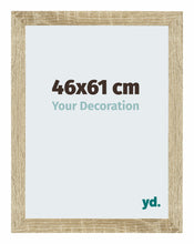 Mura MDF Photo Frame 46x61cm Sonoma Oak Front Size | Yourdecoration.co.uk