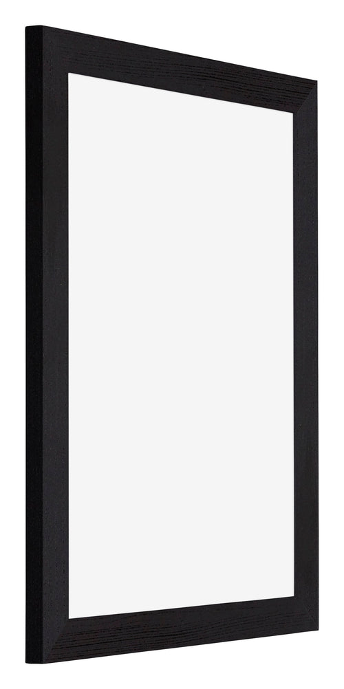 Mura MDF Photo Frame 48x64cm Black Woodgrain Front Oblique | Yourdecoration.co.uk