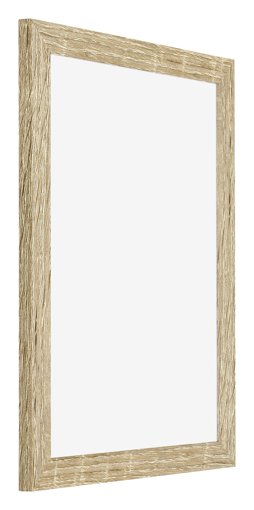 Mura MDF Photo Frame 48x64cm Sonoma Oak Front Oblique | Yourdecoration.co.uk