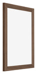 Mura MDF Photo Frame 48x64cm Walnut Dark Front Oblique | Yourdecoration.co.uk