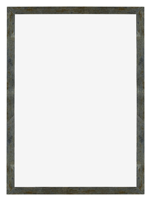 Mura MDF Photo Frame 48x68cm Blue Gold Melange Front | Yourdecoration.co.uk