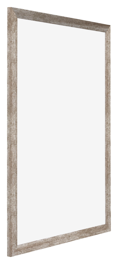 Mura MDF Photo Frame 48x68cm Silver Matte Front | Yourdecoration.co.uk