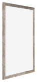 Mura MDF Photo Frame 48x68cm Silver Matte Front | Yourdecoration.co.uk