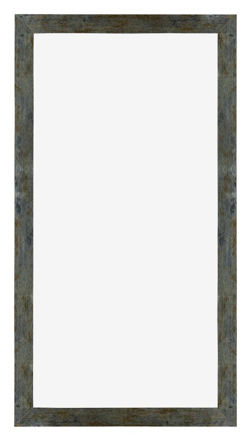 Mura MDF Photo Frame 50x100cm Blue Gold Melange Front | Yourdecoration.co.uk