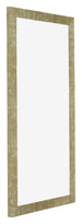 Mura MDF Photo Frame 50x100cm Gold Antique Front Oblique | Yourdecoration.co.uk