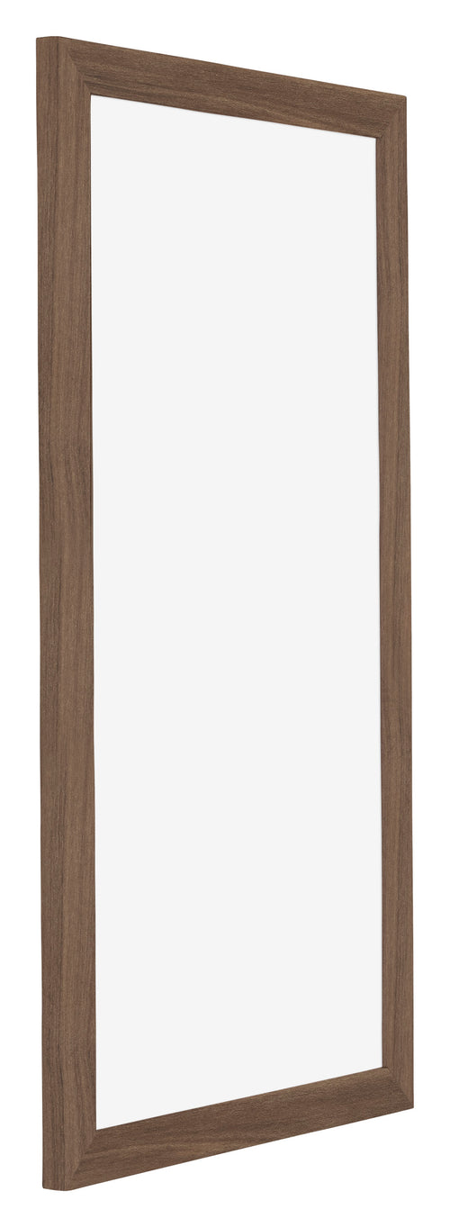 Mura MDF Photo Frame 50x100cm Walnut Dark Front Oblique | Yourdecoration.co.uk