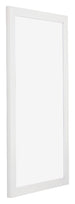 Mura MDF Photo Frame 50x100cm White High Gloss Front Oblique | Yourdecoration.co.uk