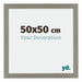 Mura MDF Photo Frame 50x50cm Gray Front Size | Yourdecoration.co.uk