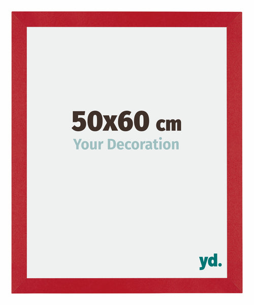 Mura MDF Photo Frame 50x60cm Red Front Size | Yourdecoration.co.uk