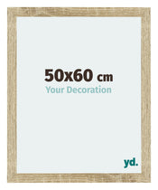 Mura MDF Photo Frame 50x60cm Sonoma Oak Front Size | Yourdecoration.co.uk