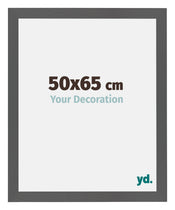 Mura MDF Photo Frame 50x65cm Anthracite Size | Yourdecoration.co.uk