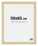 Mura MDF Photo Frame 50x65cm Maple Decor Front Size | Yourdecoration.co.uk