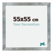 Mura MDF Photo Frame 55x55cm Iron Swept Front Size | Yourdecoration.co.uk