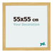 Mura MDF Photo Frame 55x55cm Pine Design Front Size | Yourdecoration.co.uk