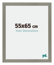 Mura MDF Photo Frame 55x65cm Gray Front Size | Yourdecoration.co.uk