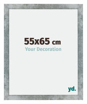 Mura MDF Photo Frame 55x65cm Iron Swept Front Size | Yourdecoration.co.uk