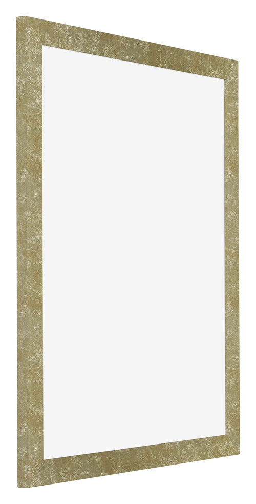 Mura MDF Photo Frame 56x71cm Gold Antique Front Oblique | Yourdecoration.co.uk