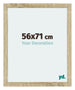 Mura MDF Photo Frame 56x71cm Sonoma Oak Front Size | Yourdecoration.co.uk