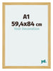 Mura MDF Photo Frame 59 4x84cm A1 Pine Design Front Size | Yourdecoration.co.uk