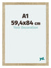 Mura MDF Photo Frame 59 4x84cm A1 Sonoma Oak Front Size | Yourdecoration.co.uk