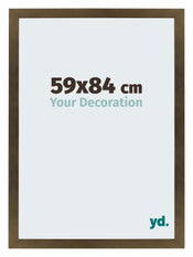 Mura MDF Photo Frame 59x84cm Bronze Design Front Size | Yourdecoration.co.uk