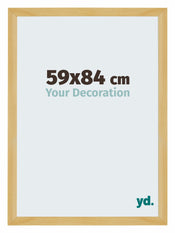 Mura MDF Photo Frame 59x84cm Pine Design Front Size | Yourdecoration.co.uk