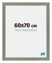 Mura MDF Photo Frame 60x70cm Gray Front Size | Yourdecoration.co.uk