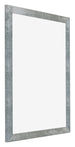 Mura MDF Photo Frame 60x70cm Iron Swept Front Oblique | Yourdecoration.co.uk