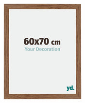 Mura MDF Photo Frame 60x70cm Oak Rustic Front Size | Yourdecoration.co.uk