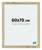 Mura MDF Photo Frame 60x70cm Sonoma Oak Front Size | Yourdecoration.co.uk