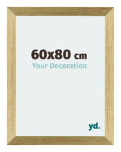 Mura MDF Photo Frame 60x80cm Gold Shiny Front Size | Yourdecoration.co.uk