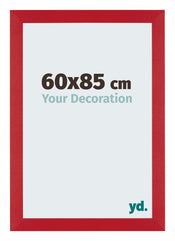 Mura MDF Photo Frame 60x85cm Red Front Size | Yourdecoration.co.uk