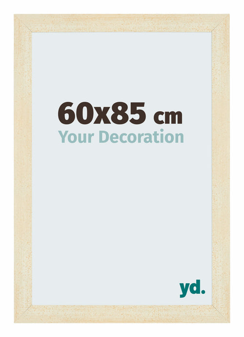 Mura MDF Photo Frame 60x85cm Sand Wiped Front Size | Yourdecoration.co.uk