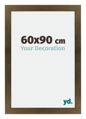 Mura MDF Photo Frame 60x90cm Bronze Design Front Size | Yourdecoration.co.uk