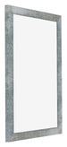 Mura MDF Photo Frame 61x91 5cm Iron Swept Front Oblique | Yourdecoration.co.uk