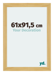 Mura MDF Photo Frame 61x91 5cm Pine Design Front Size | Yourdecoration.co.uk