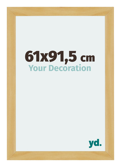 Mura MDF Photo Frame 61x91 5cm Pine Design Front Size | Yourdecoration.co.uk