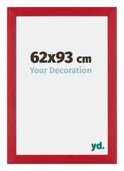 Mura MDF Photo Frame 62x93cm Red Front Size | Yourdecoration.co.uk