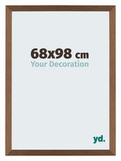 Mura MDF Photo Frame 68x98cm Copper Design Front Size | Yourdecoration.co.uk