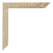 Mura MDF Photo Frame 70x100cm Sonoma Oak Detail Corner | Yourdecoration.co.uk