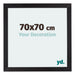 Mura MDF Photo Frame 70x70cm Back Wood Grain Front Size | Yourdecoration.co.uk