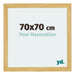 Mura MDF Photo Frame 70x70cm Pine Design Front Size | Yourdecoration.co.uk