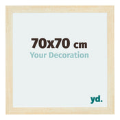 Mura MDF Photo Frame 70x70cm Sand Wiped Front Size | Yourdecoration.co.uk