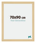 Mura MDF Photo Frame 70x90cm Maple Decor Front Size | Yourdecoration.co.uk