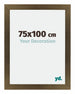 Mura MDF Photo Frame 75x100cm Bronze Design Front Size | Yourdecoration.co.uk