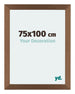 Mura MDF Photo Frame 75x100cm Copper Design Front Size | Yourdecoration.co.uk