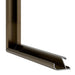 New York Aluminium Photo Frame 25x35 Walnut Structure Detail Intersection | Yourdecoration.co.uk