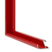 New York Aluminium Photo Frame 40x70cm Ferrari Red Detail Intersection | Yourdecoration.co.uk