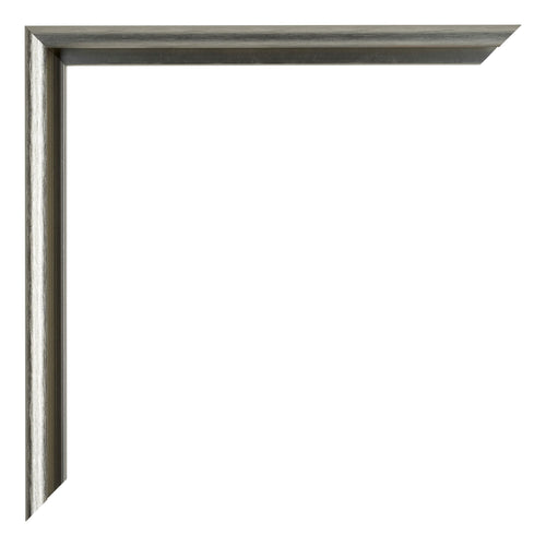 New York Aluminium Photo Frame 48x64cm Mercury Structure Detail Corner | Yourdecoration.co.uk